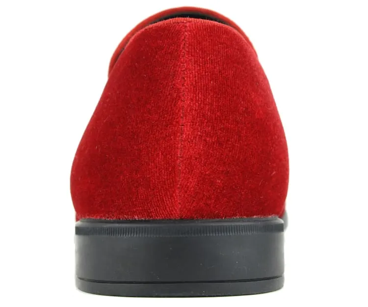 Amali The Crown Royal Velvet Loafers Men’s Slip On