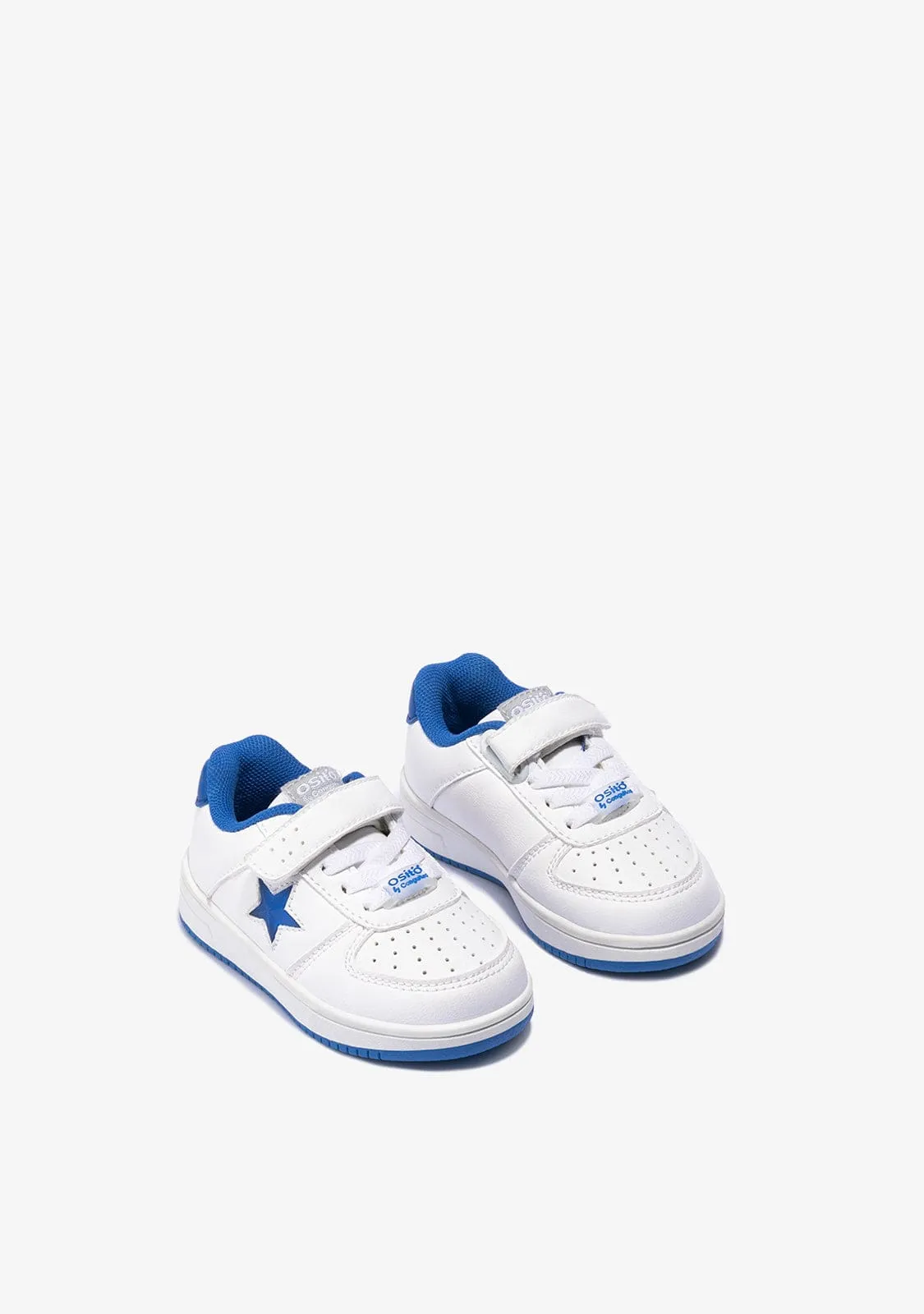 Baby's White With Lights Star Sneakers Micronapa