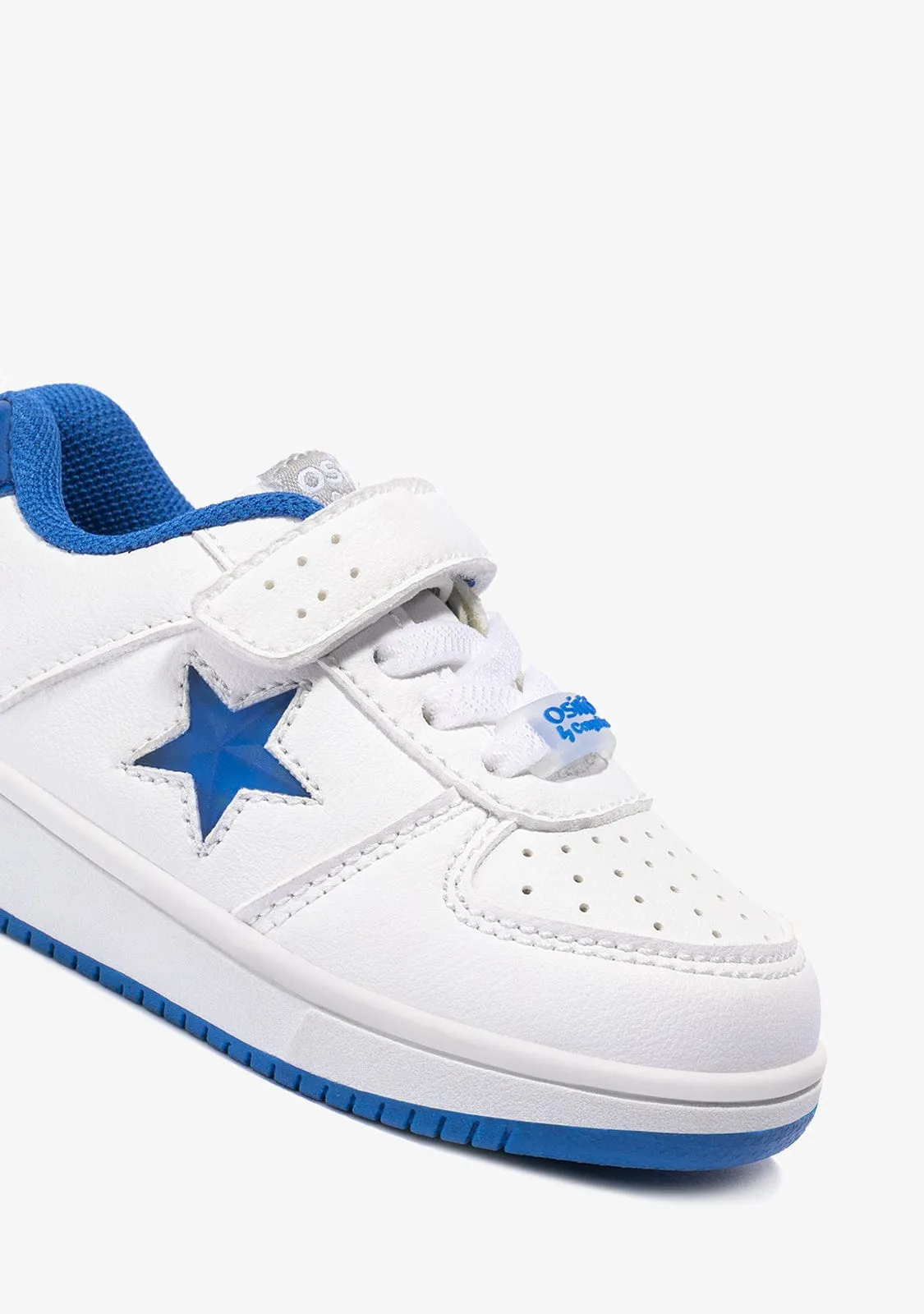 Baby's White With Lights Star Sneakers Micronapa