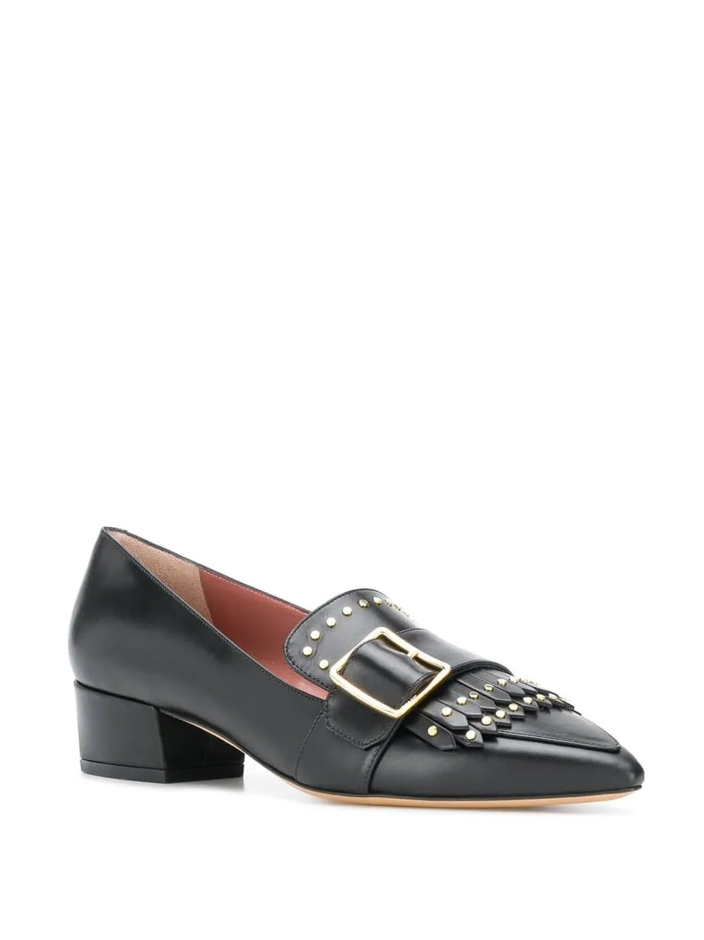 Bally Harumi Women's 6223346 Black Calf Leather Stud Mules US 7 MSRP $730