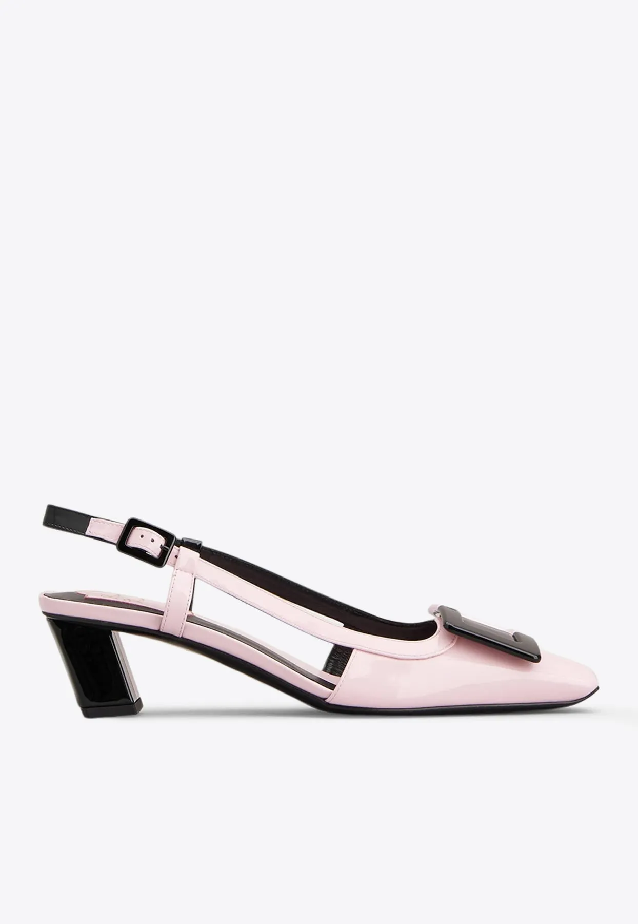 Belle Vivier 45 Two-Tone Slingback Pumps