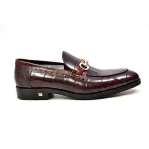 British Walkers Chicago Men's Brown Leather Loafers