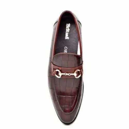 British Walkers Chicago Men's Brown Leather Loafers