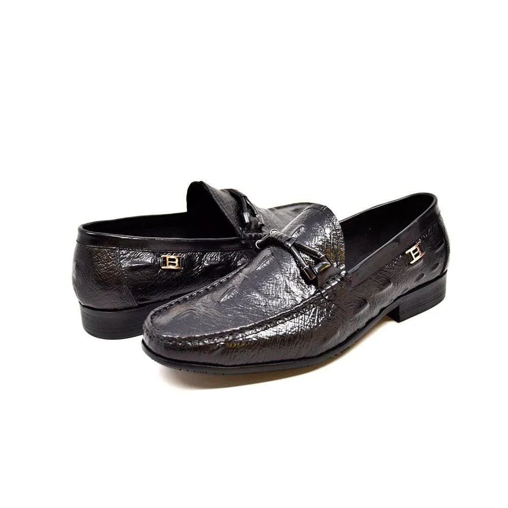 British Walkers Leon Men's Leather Slip On Loafers