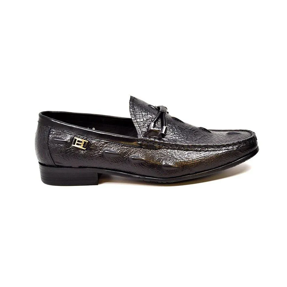 British Walkers Leon Men's Leather Slip On Loafers