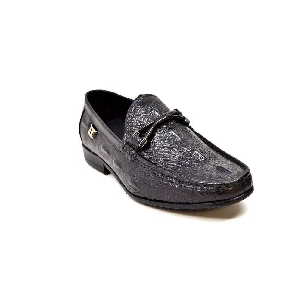 British Walkers Leon Men's Leather Slip On Loafers