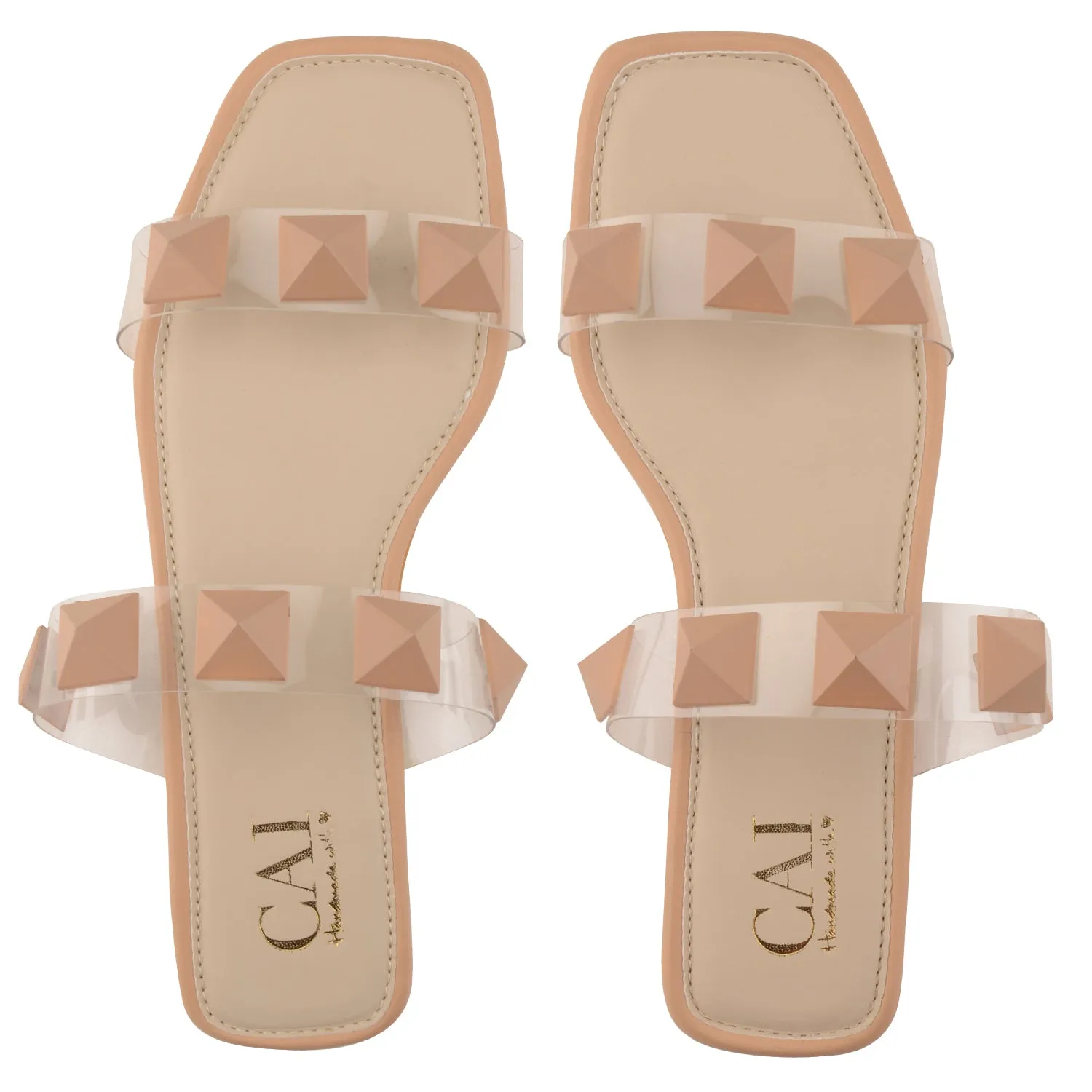 Candy Crush Beige Flats