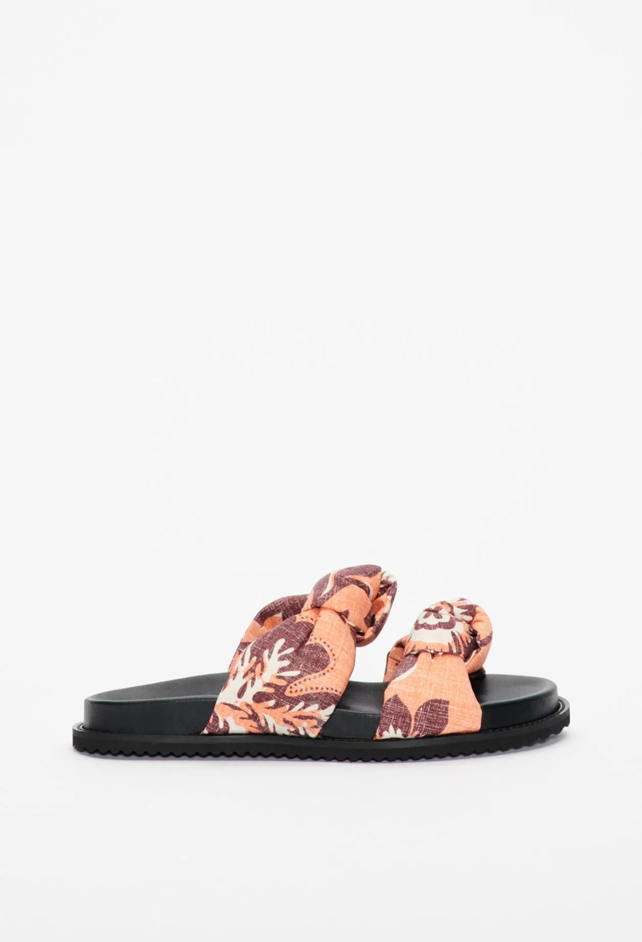 Chaussures Plates Ouvertes - Andromede Bandana - Orange Pop