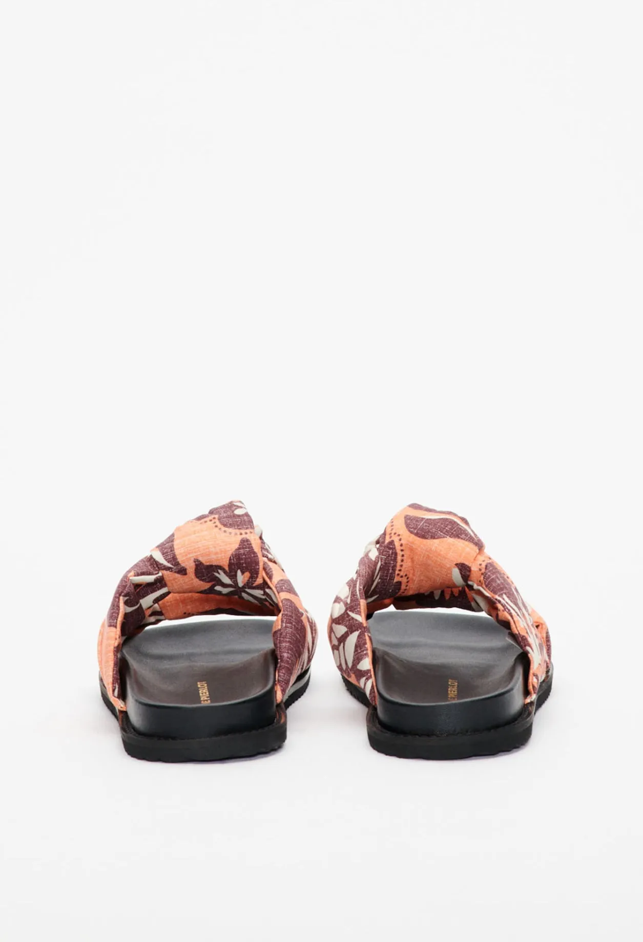Chaussures Plates Ouvertes - Andromede Bandana - Orange Pop