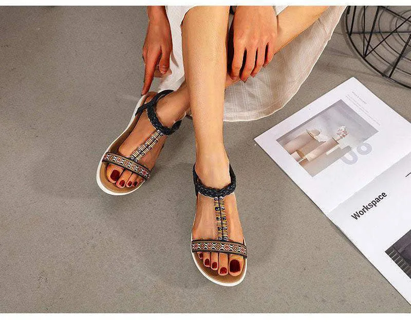 Cilool Lightweight Comfortable Bohemian Women Sandals