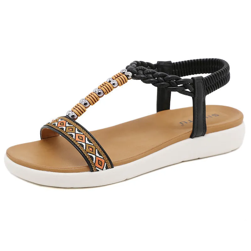 Cilool Lightweight Comfortable Bohemian Women Sandals