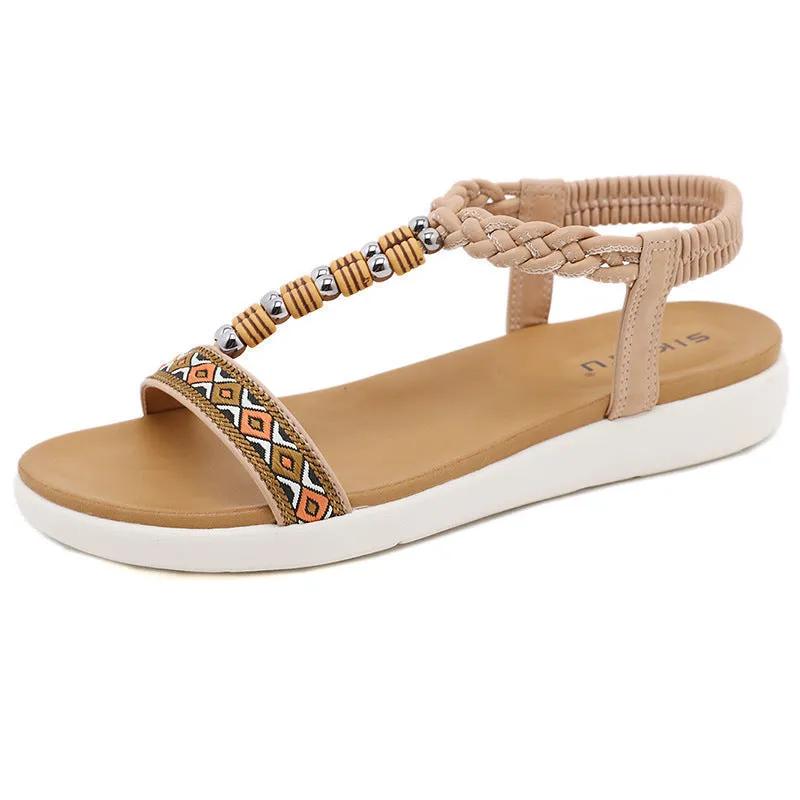 Cilool Lightweight Comfortable Bohemian Women Sandals