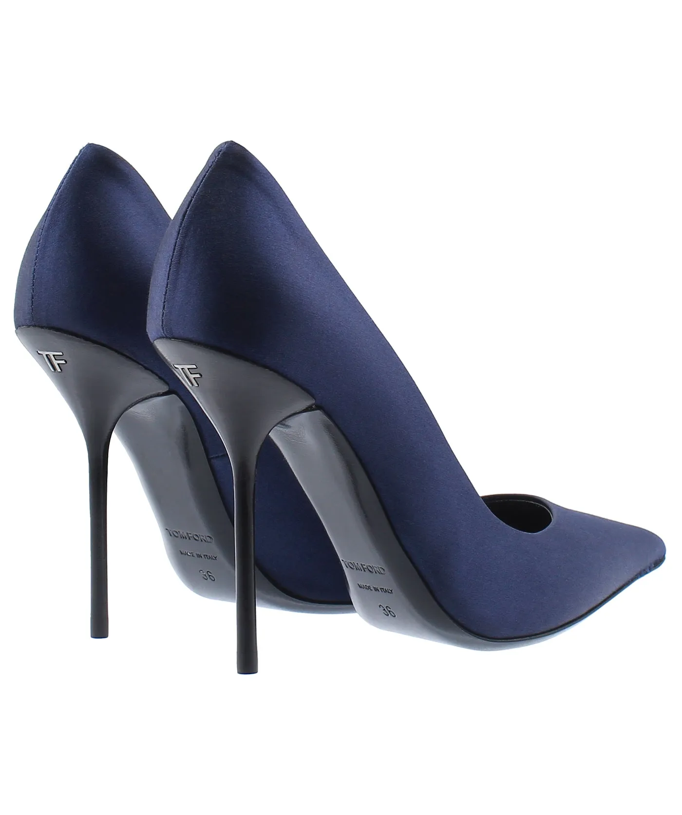 Classic Pointed Satin Leather Pumps