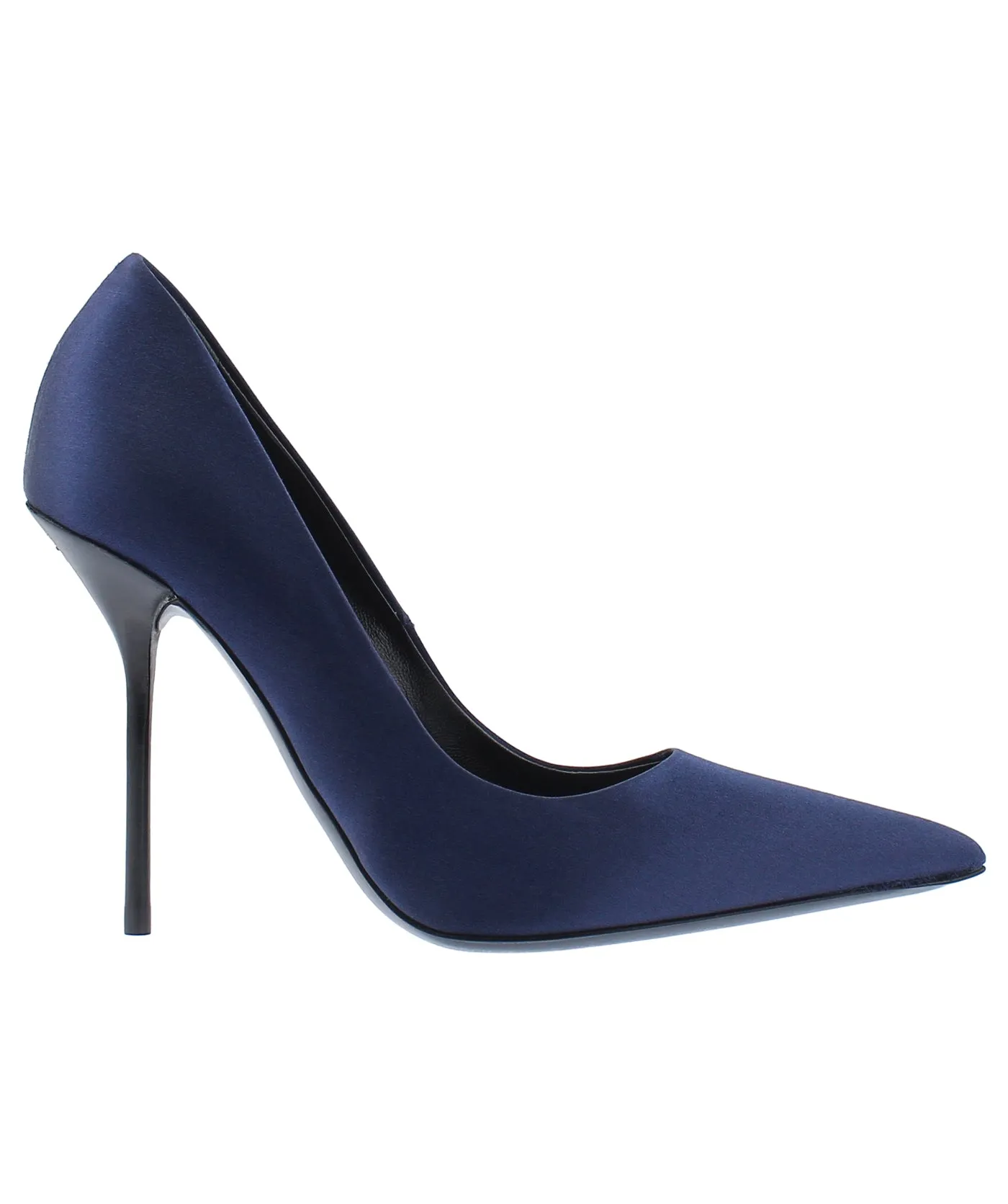 Classic Pointed Satin Leather Pumps