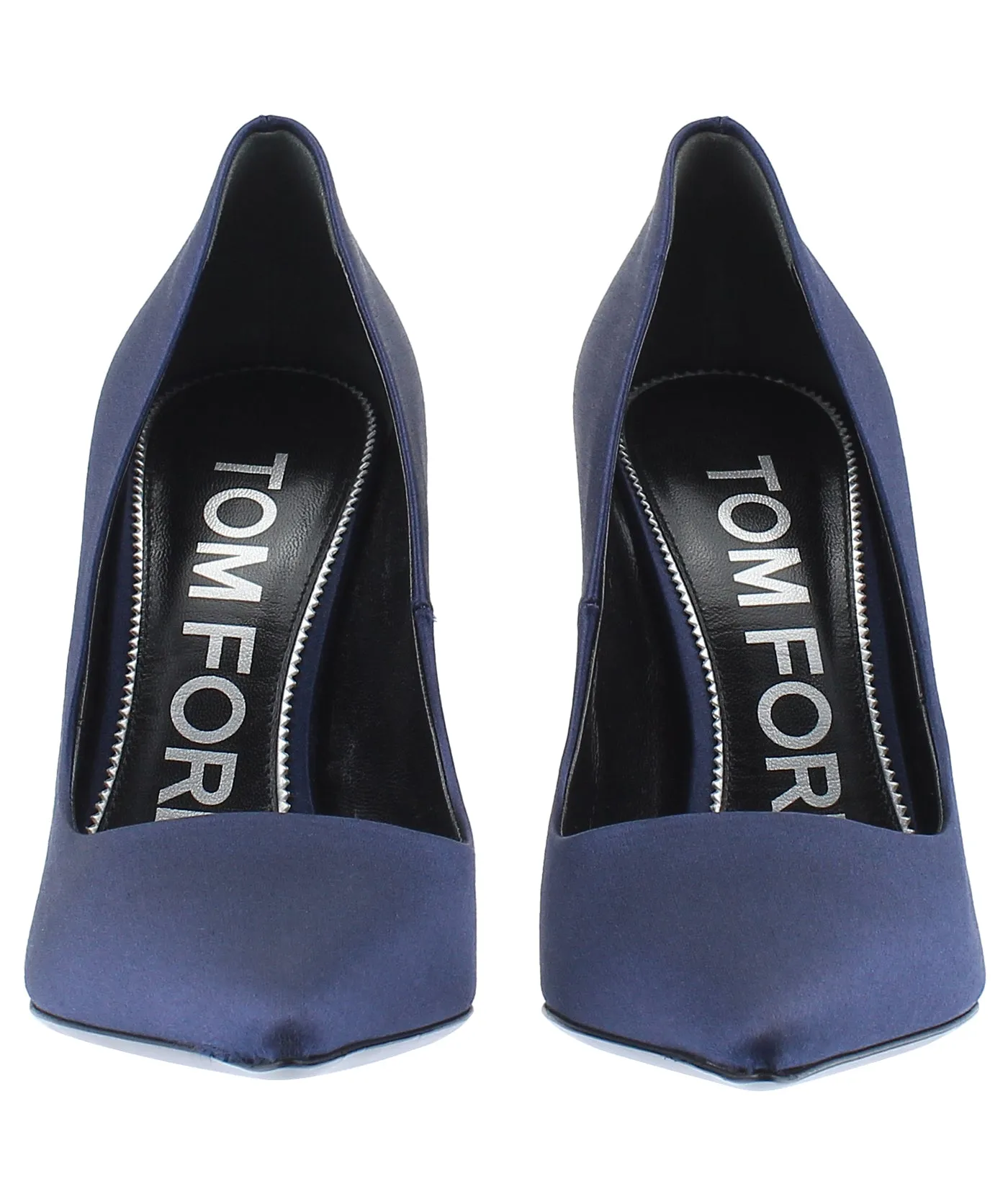 Classic Pointed Satin Leather Pumps