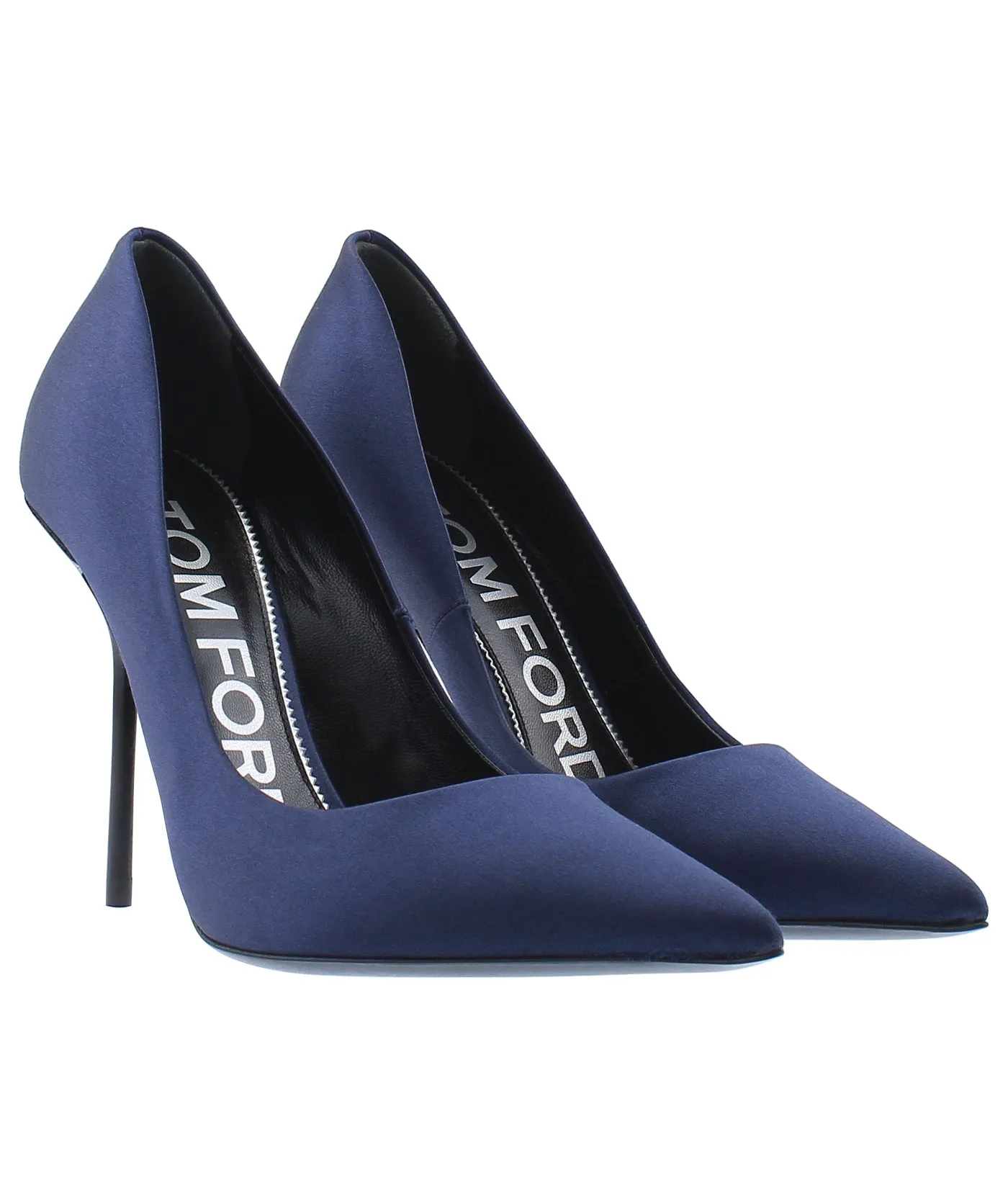 Classic Pointed Satin Leather Pumps