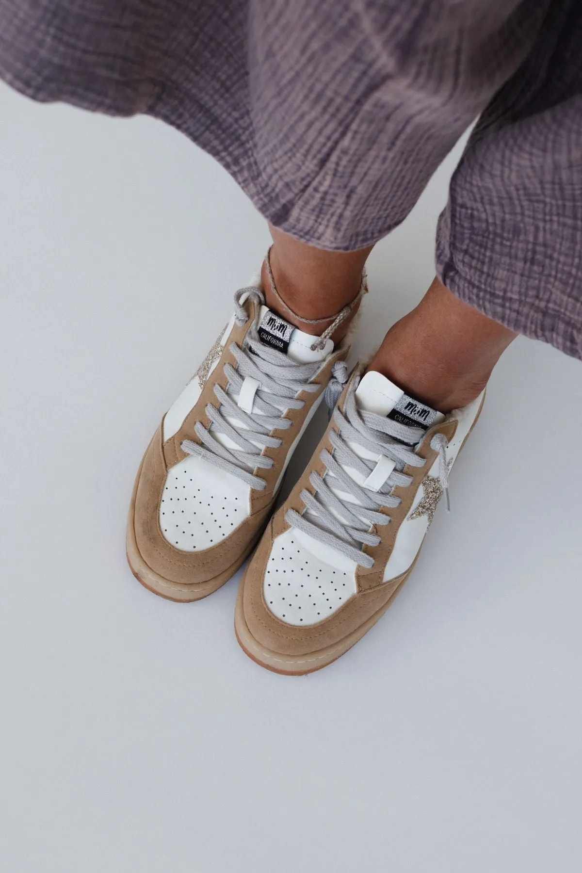 Cosmic Star Sneakers - White