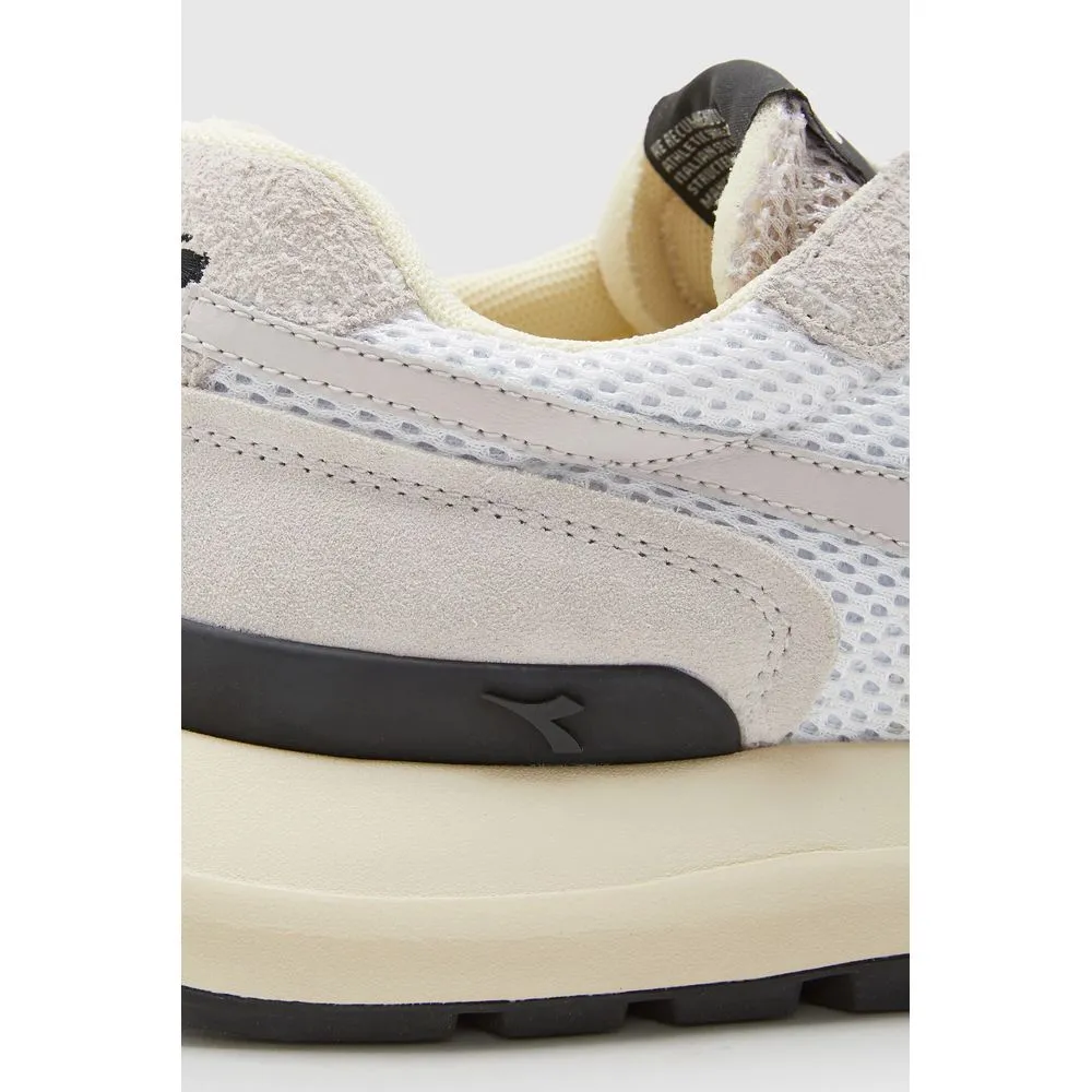 Diadora White Leather Sneakers