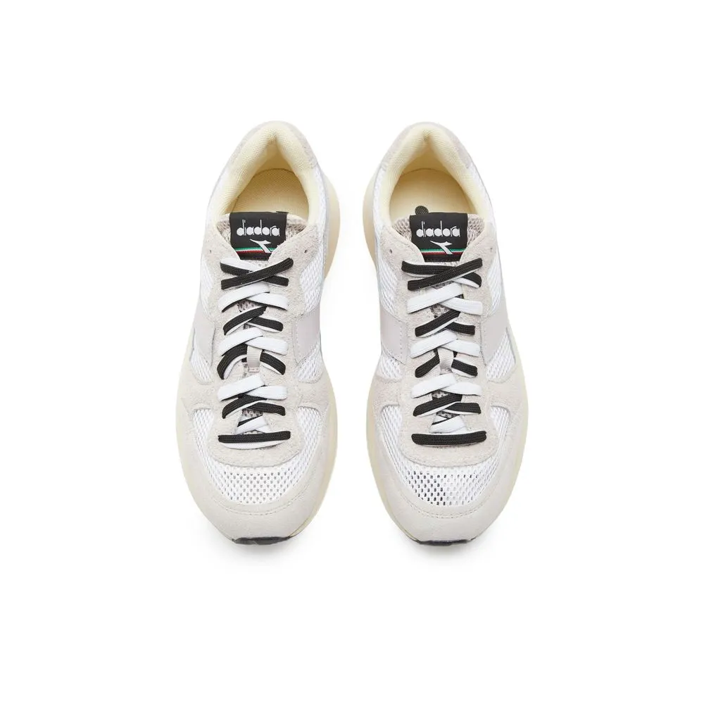 Diadora White Leather Sneakers