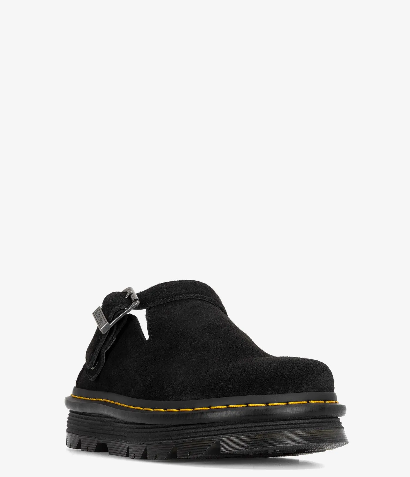 Dr. Martens Zebzag Suede Slingback Platform Mule