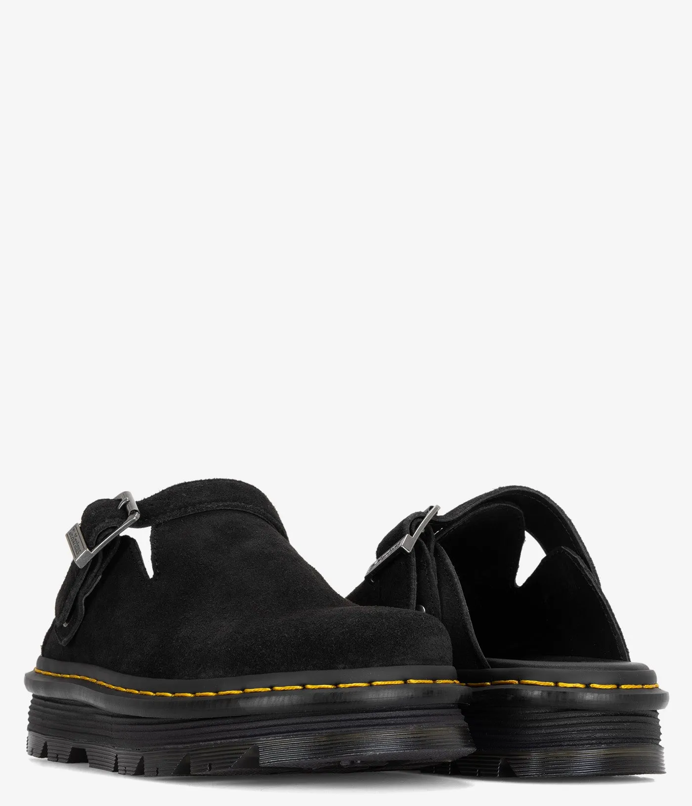 Dr. Martens Zebzag Suede Slingback Platform Mule