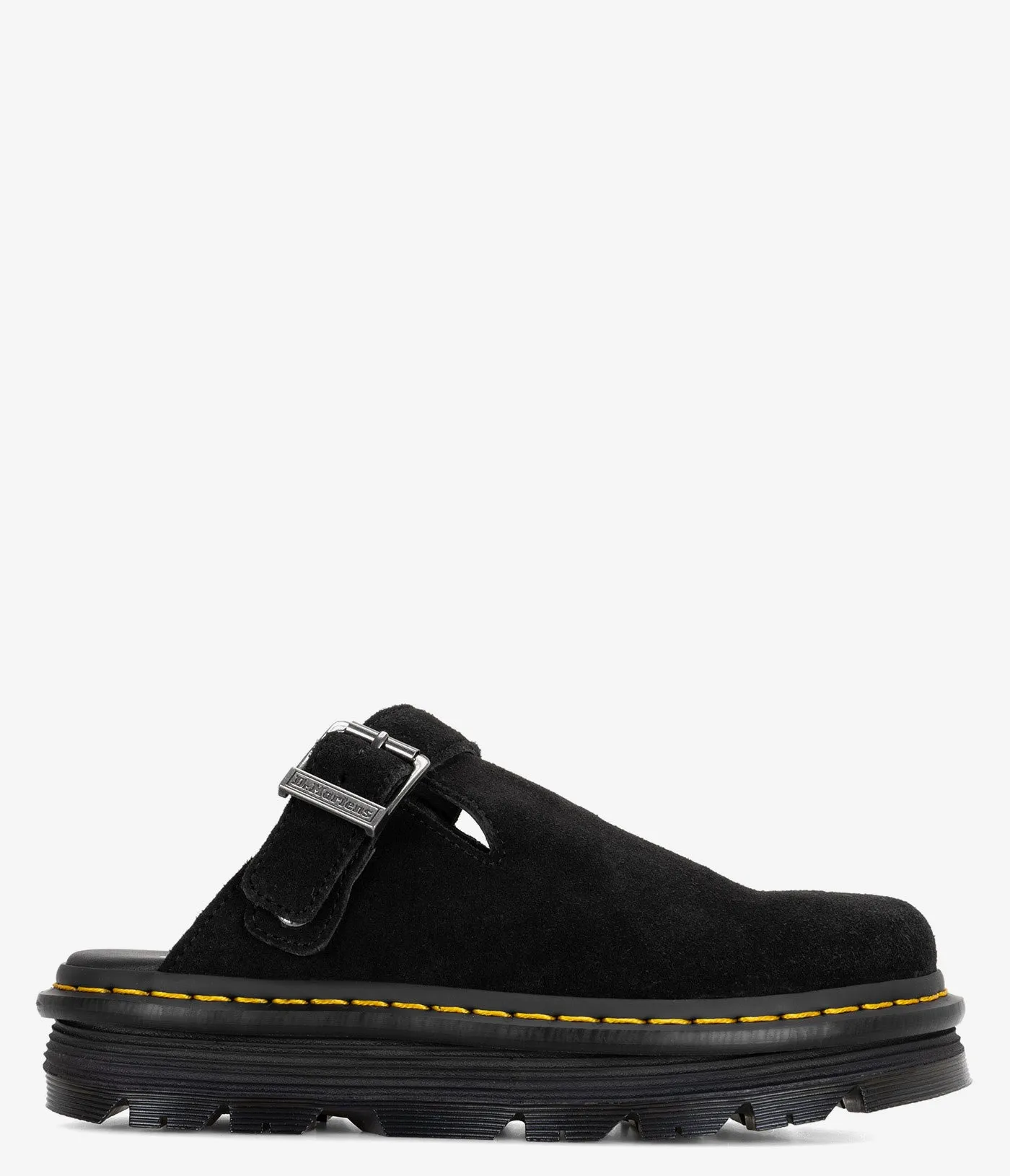 Dr. Martens Zebzag Suede Slingback Platform Mule