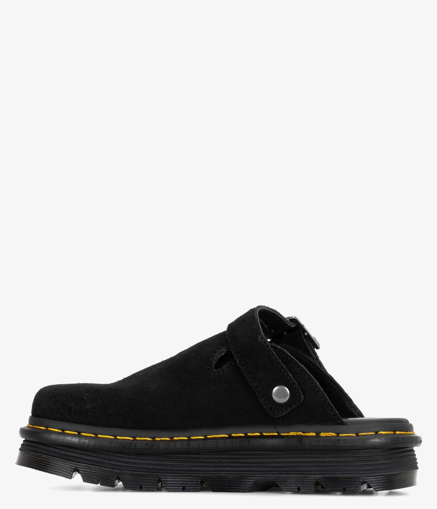 Dr. Martens Zebzag Suede Slingback Platform Mule