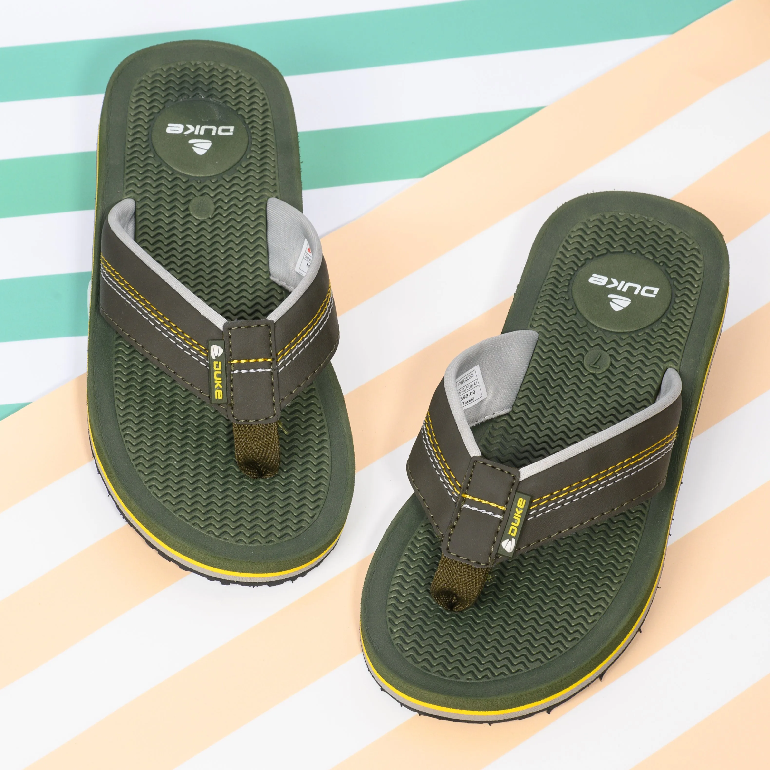 Duke Men Thong Flip Flops (FWC6033)