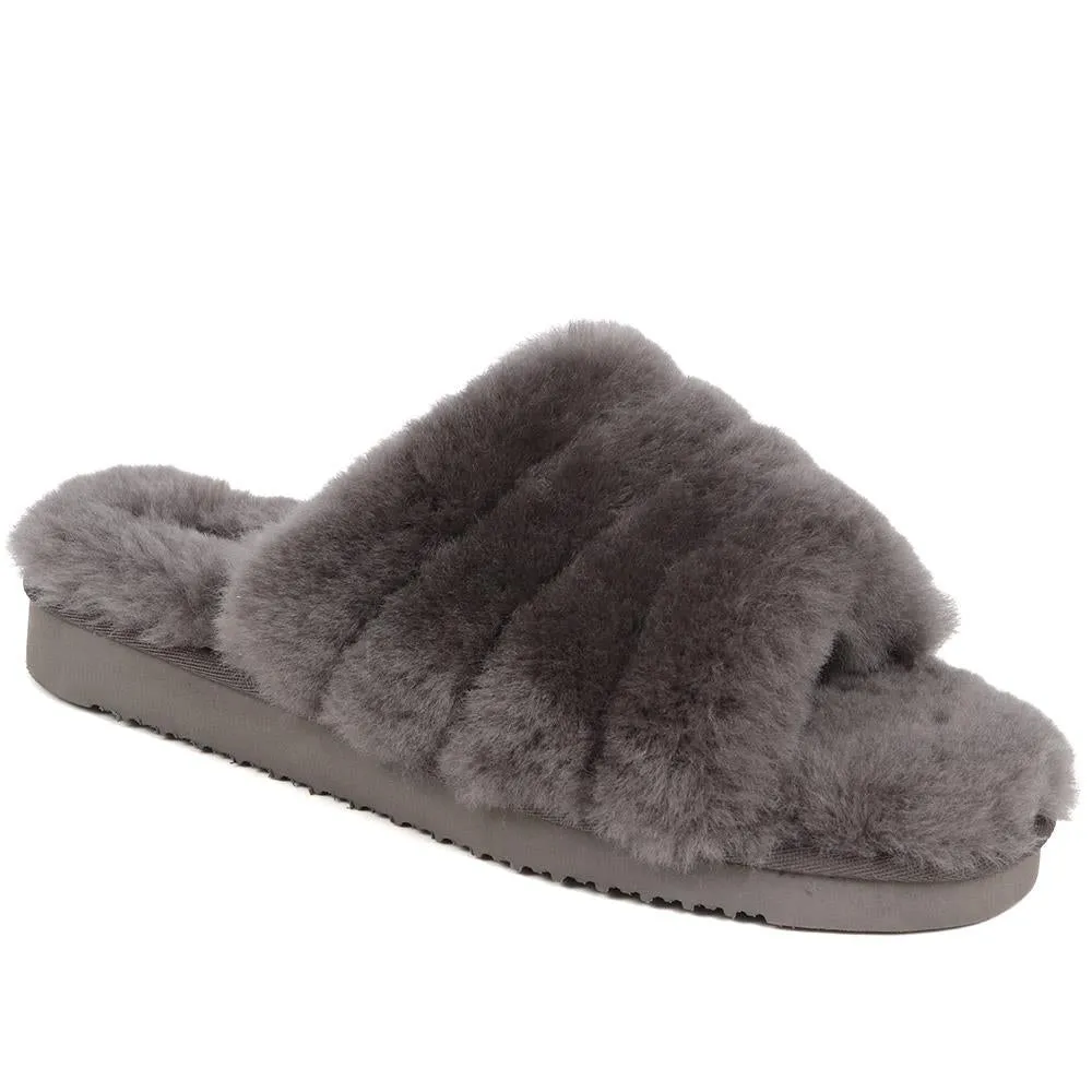 Falonda Faux-Fur Slippers  - FALONDA / 326 074