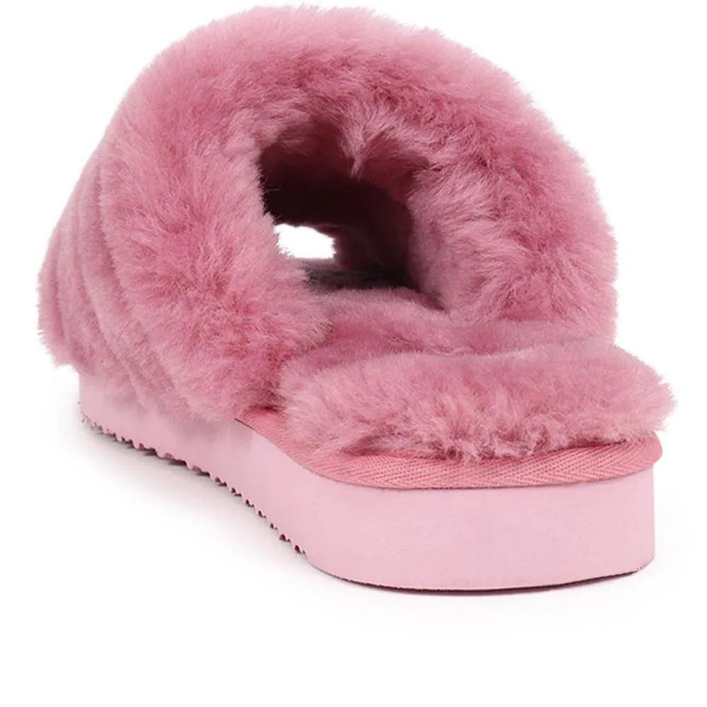 Falonda Faux-Fur Slippers  - FALONDA / 326 074