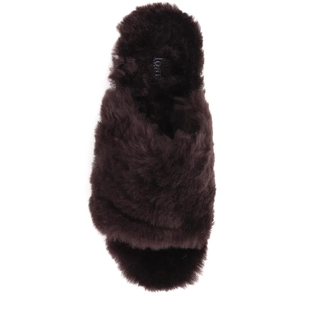 Falonda Faux-Fur Slippers  - FALONDA / 326 074
