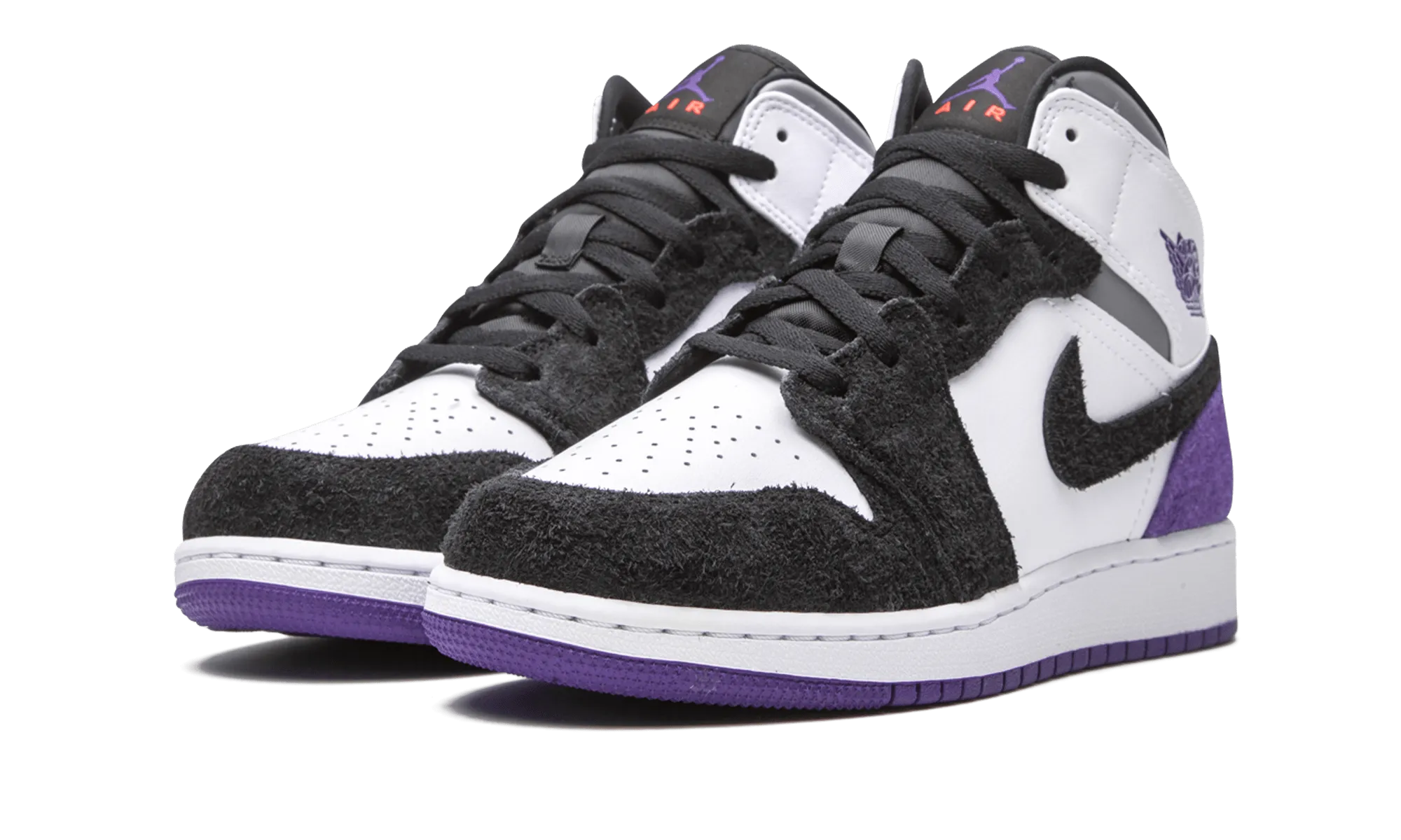 JORDAN 1 MID LASER PURPLE GS