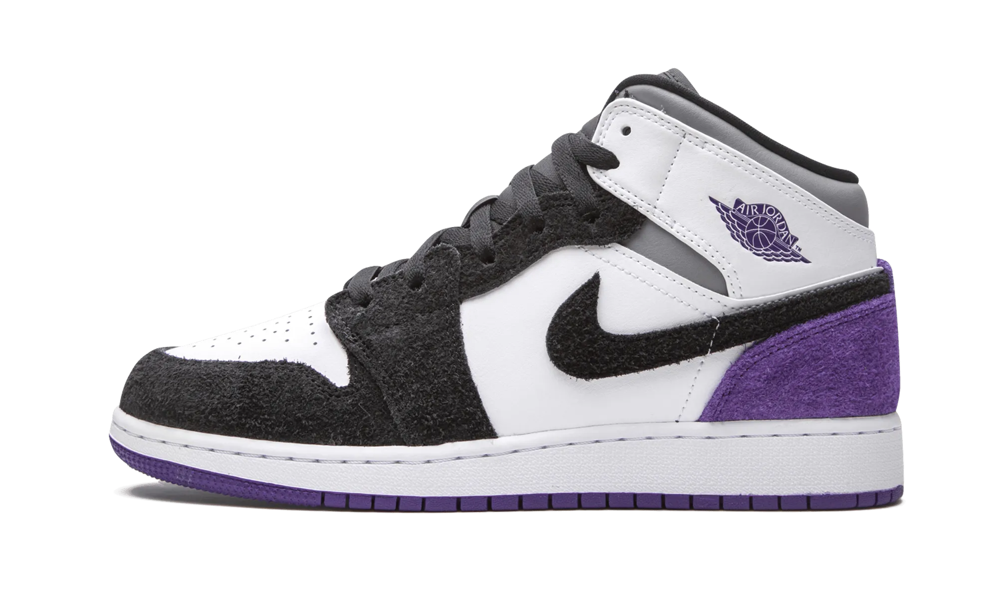 JORDAN 1 MID LASER PURPLE GS