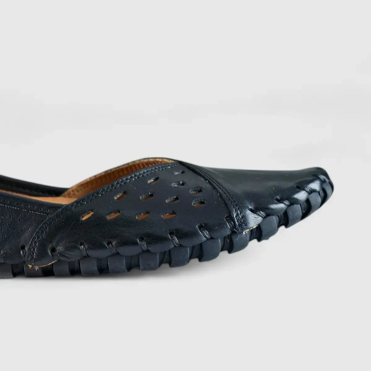 Karyoka Comfort Leather Casuals 1208 Black