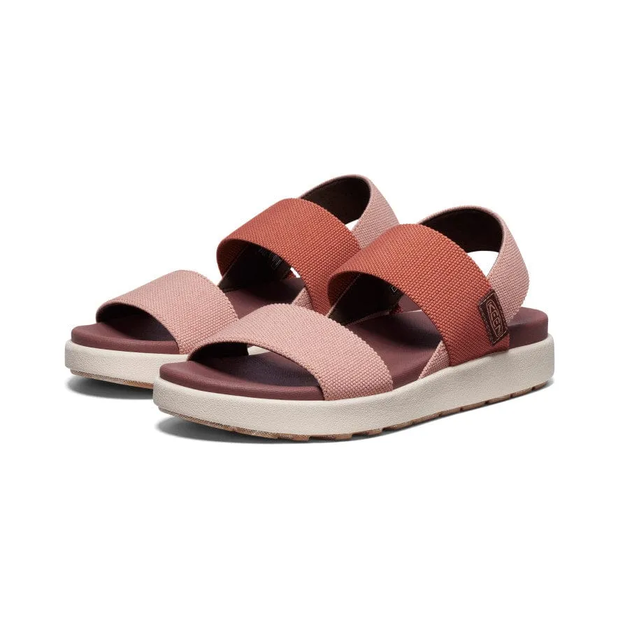 Keen Women's Elle Backstrap Sandals- Cork/ Baked Clay