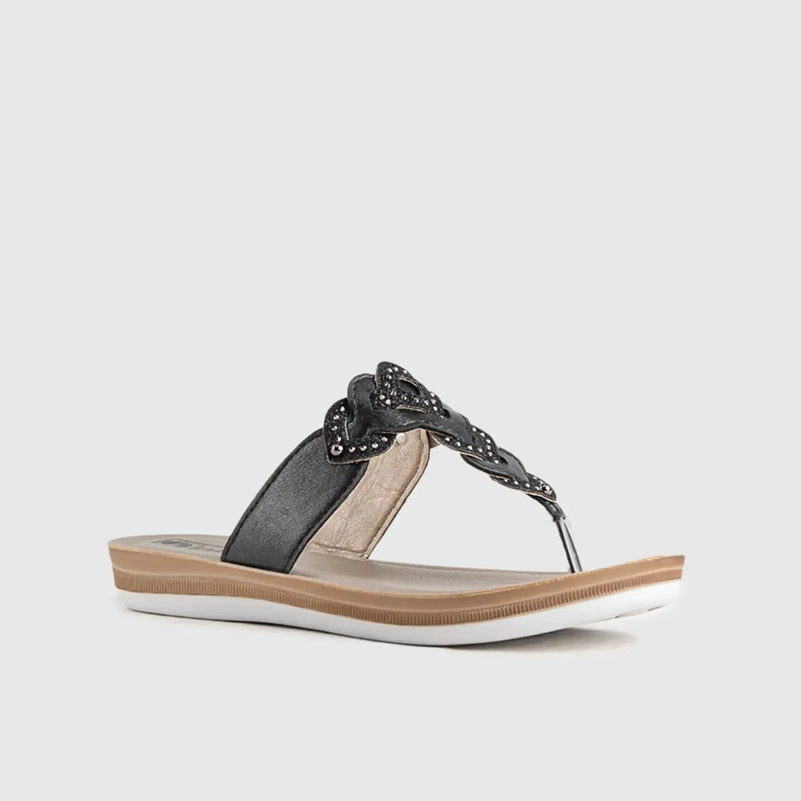 Ladies Comfort Sandals BA039 Black