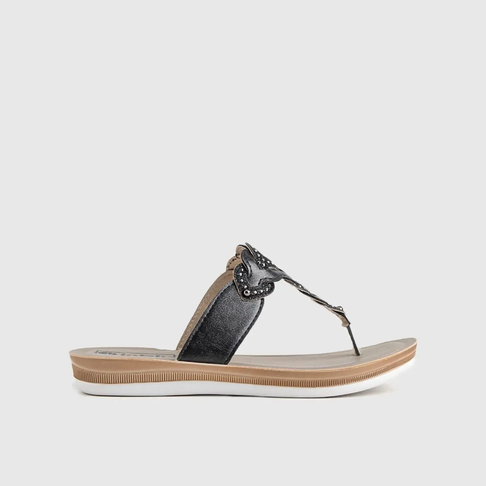 Ladies Comfort Sandals BA039 Black