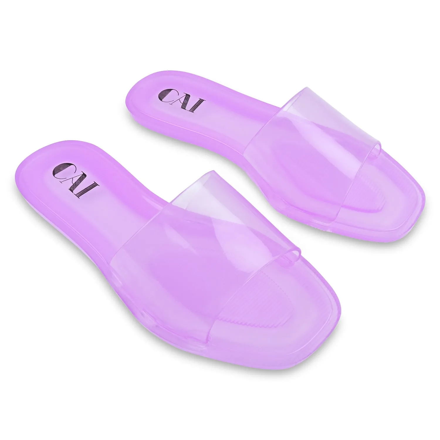 Lilac Aqua Flats