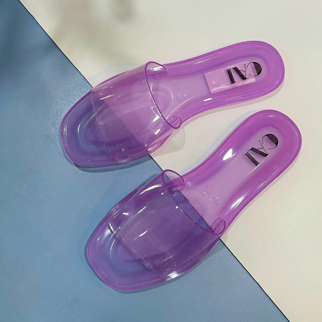 Lilac Aqua Flats