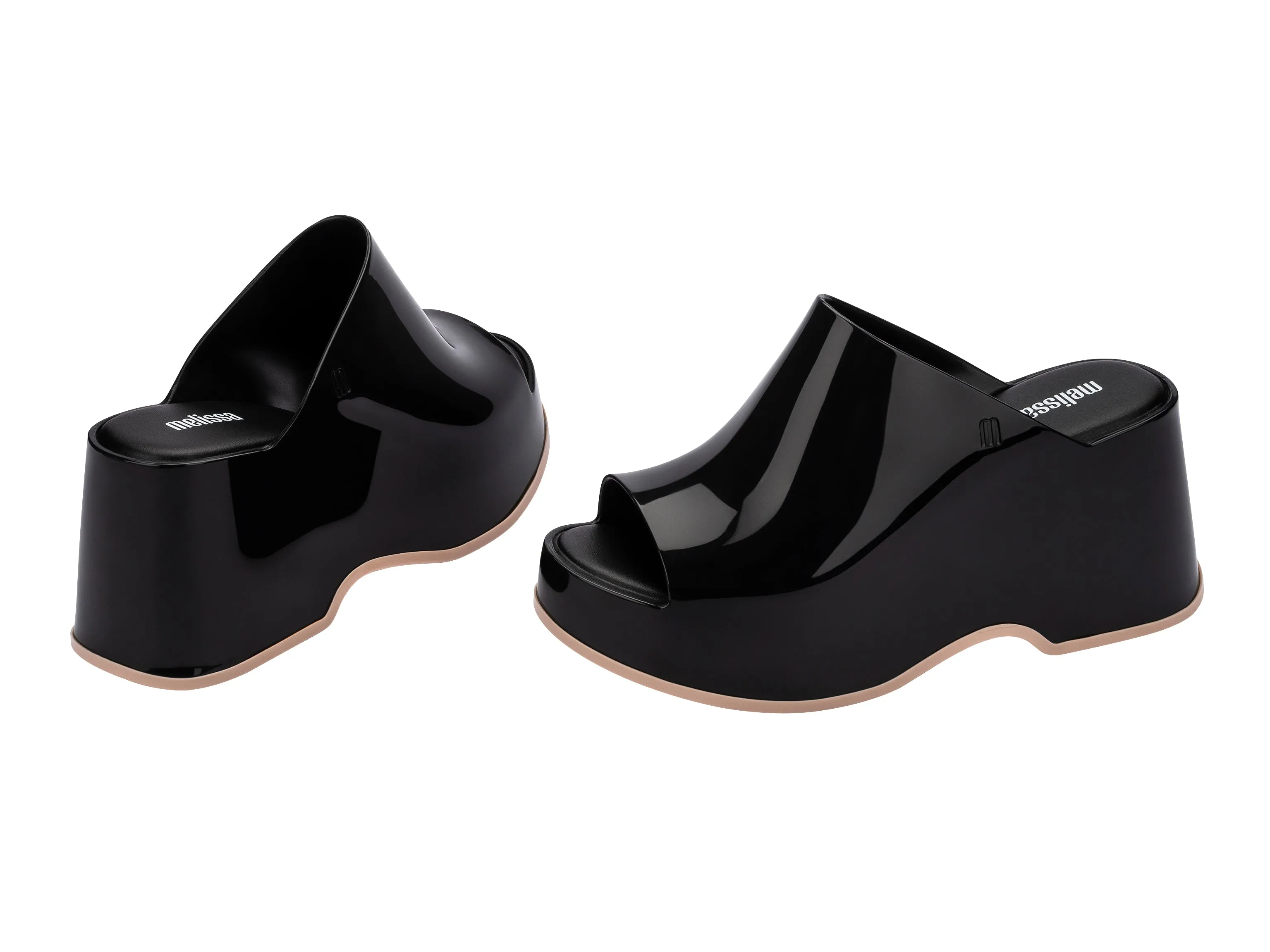 Melissa Patty Ad-Black/Beige