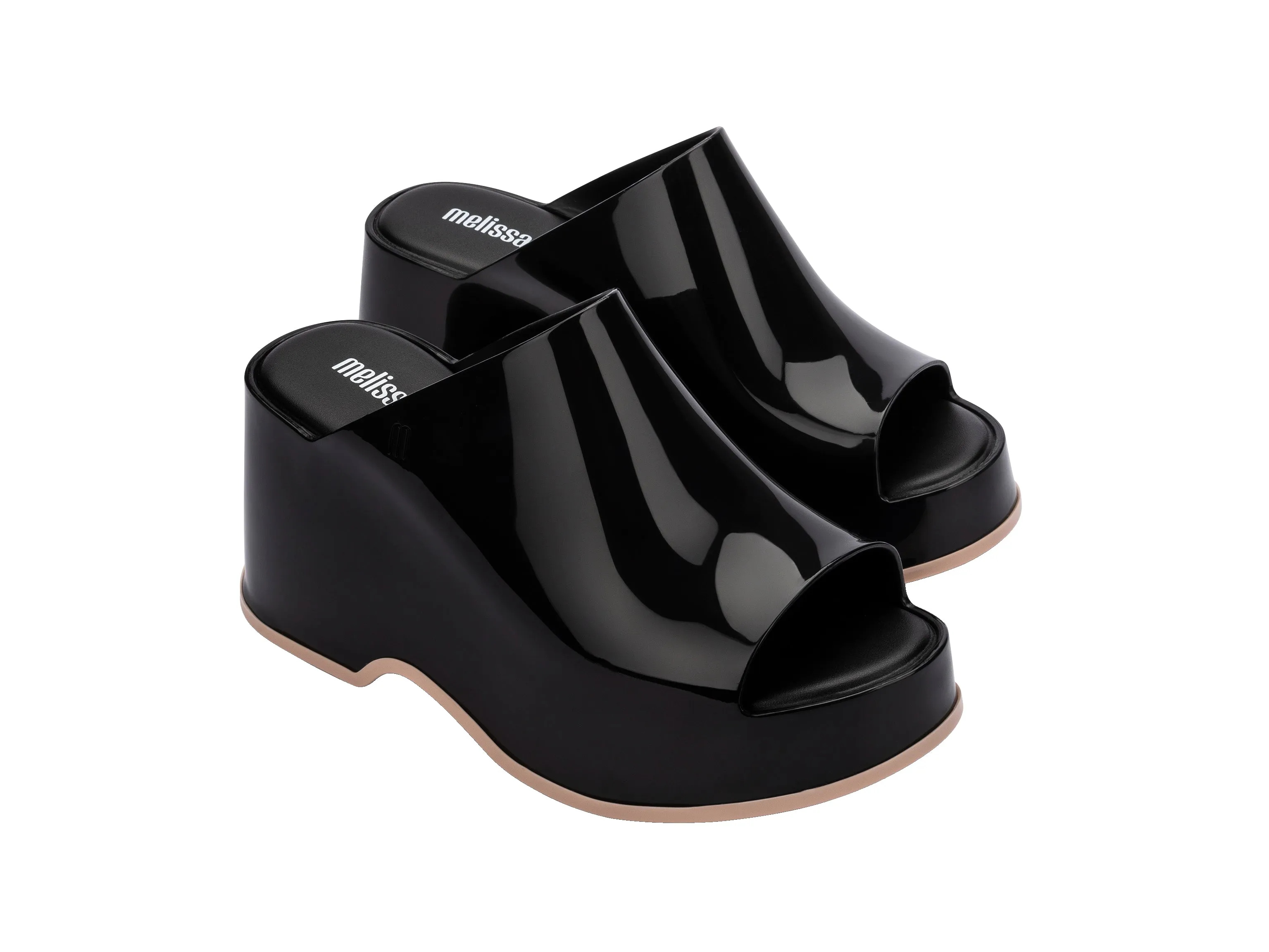 Melissa Patty Ad-Black/Beige