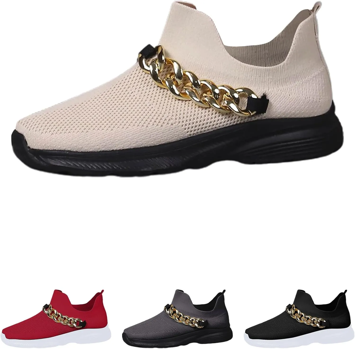 Mens Dress Shoes Walking Women's Casual Shoes Black Platform Sneaker Air Athletic Running Tennis Lightweight Waterproof Tennis Shoe White Loafers