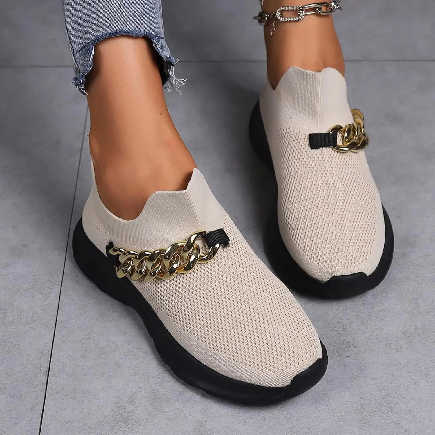 Mens Dress Shoes Walking Women's Casual Shoes Black Platform Sneaker Air Athletic Running Tennis Lightweight Waterproof Tennis Shoe White Loafers