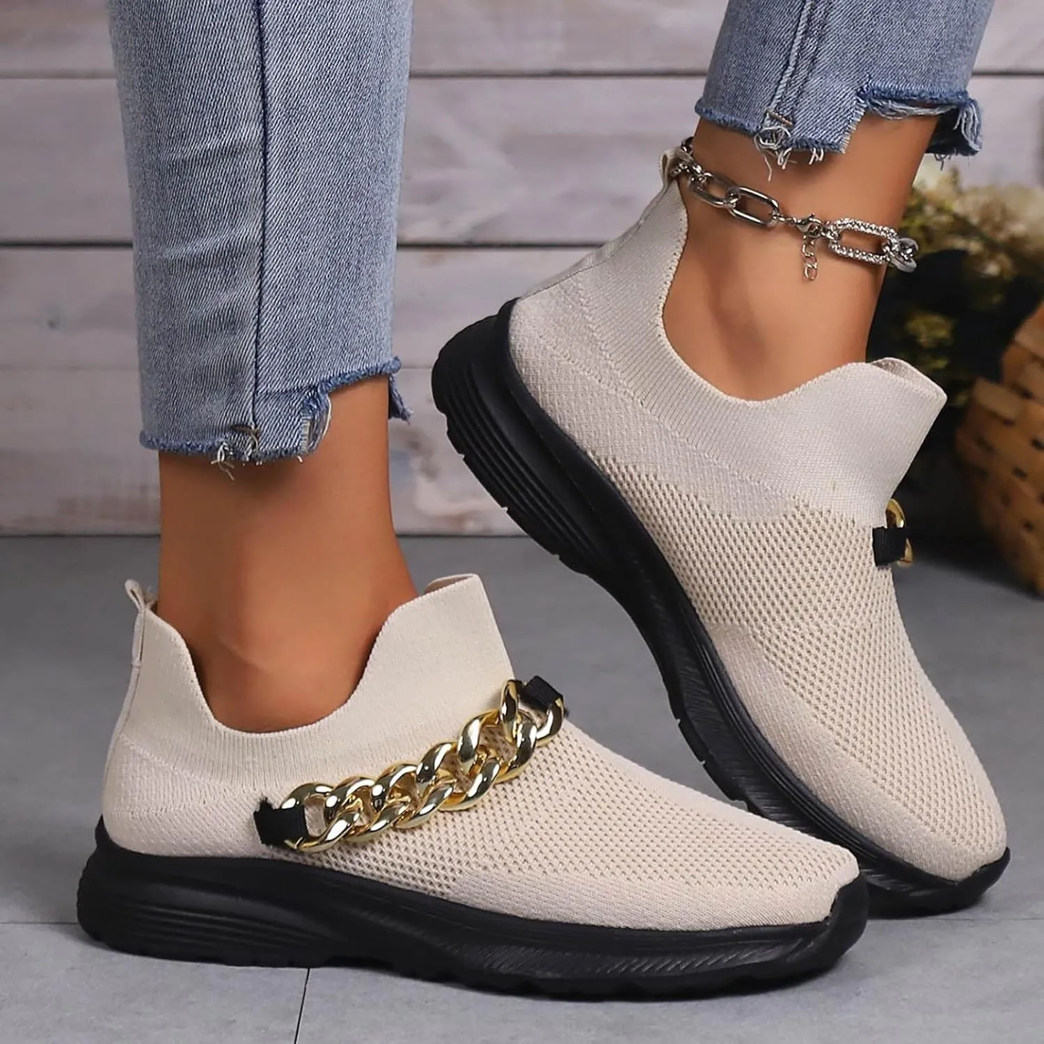 Mens Dress Shoes Walking Women's Casual Shoes Black Platform Sneaker Air Athletic Running Tennis Lightweight Waterproof Tennis Shoe White Loafers