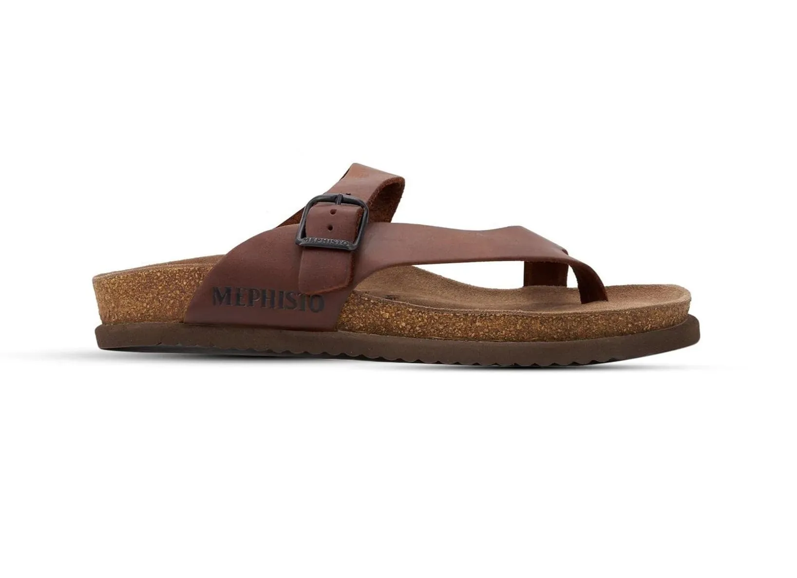 Mephisto Men's Niels Sandals- Dark Brown