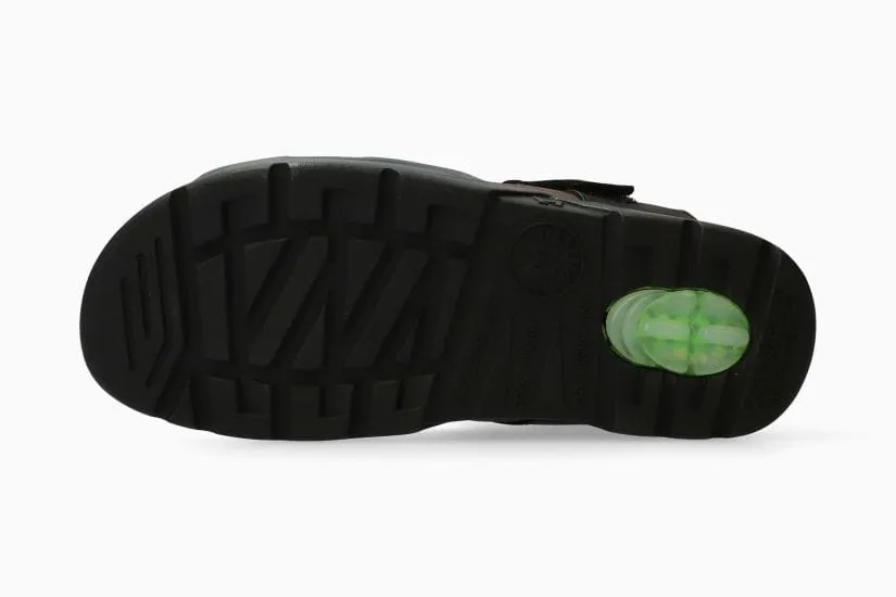 Mephisto Men's Shark Fit Sandals- Dark Brown