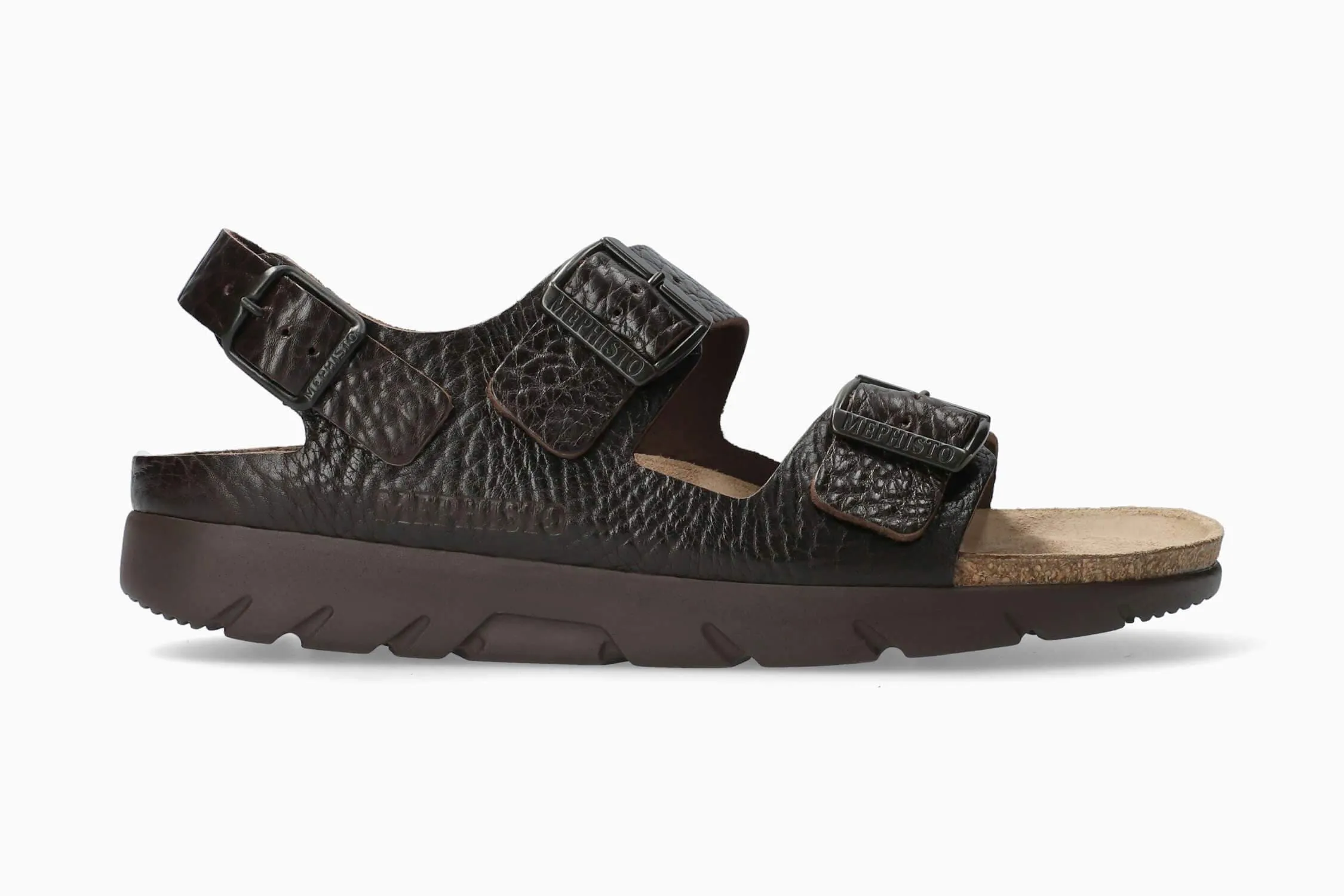 Mephisto Men's Zeus Fit Sandals- Black