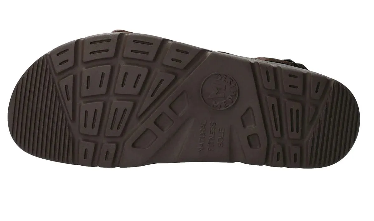 Mephisto Men's Zeus Fit Sandals- Dark Brown