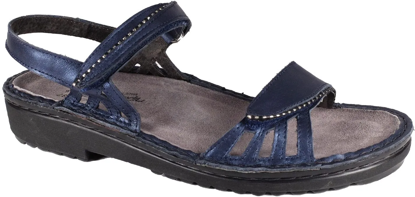 Naot Women's Anika Sandals- Polar Sea Leather