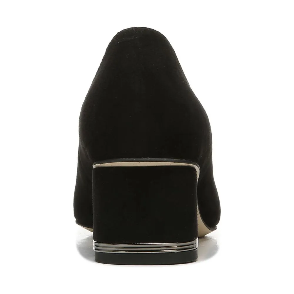 Pisa Black Suede Franco Sarto Pumps